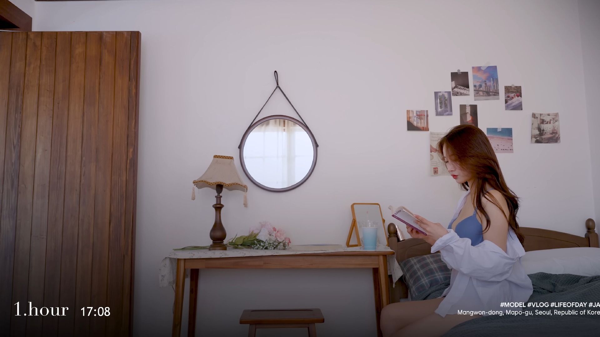 [4K] 柔软的床声✨平静下午女朋友的日常模样