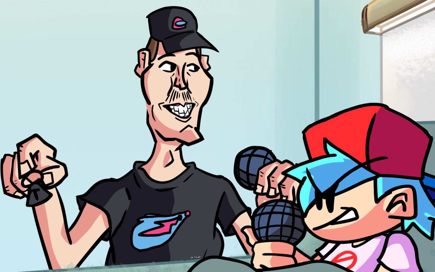 FNF模组 Vs Meatcanyon Universe Demo版 全流程_哔哩哔哩_bilibili