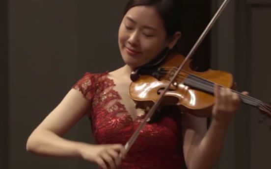 小提琴梁祝美女小提琴手宋智元演奏