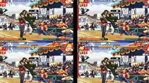 街机拳皇97:史上你肯定没见过的版本kof97画面