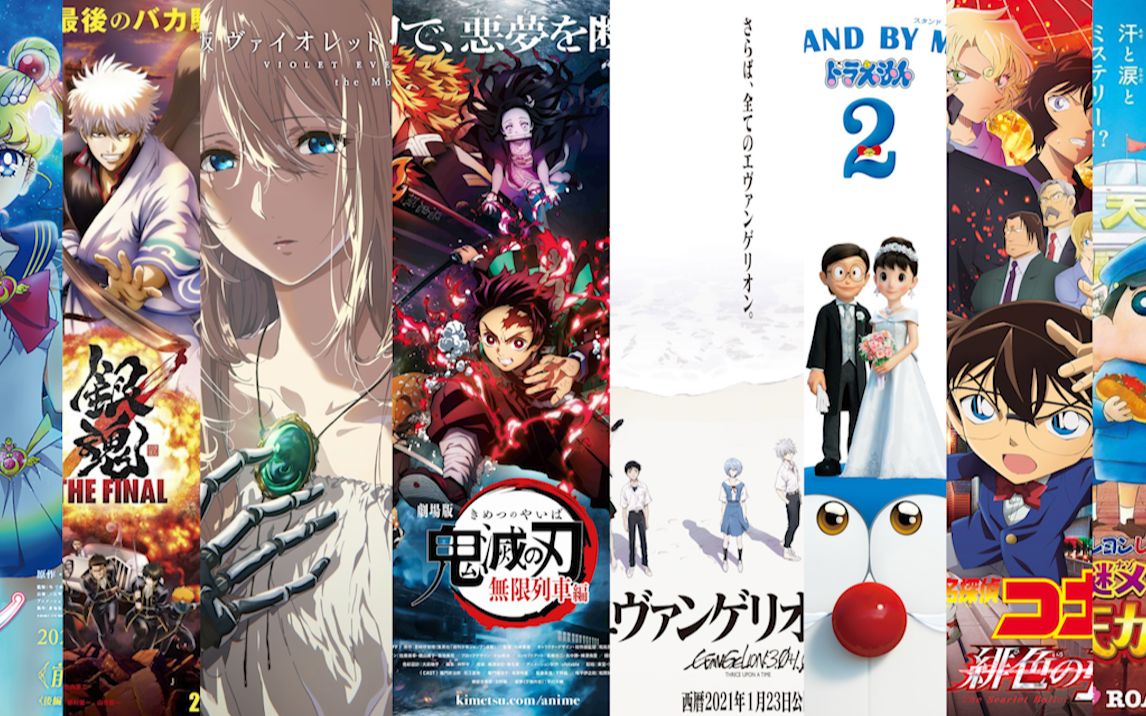 2021年日本剧场版动漫引进片盘点_哔哩哔哩 (゜゜)つロ 干杯bilibili