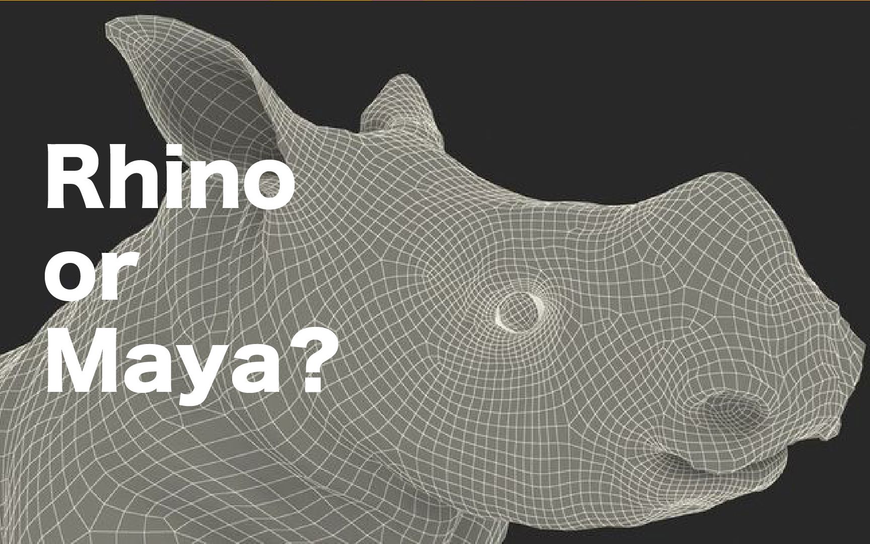 【石石晚9点】作品集建模，Rhino/Maya你选哪个？