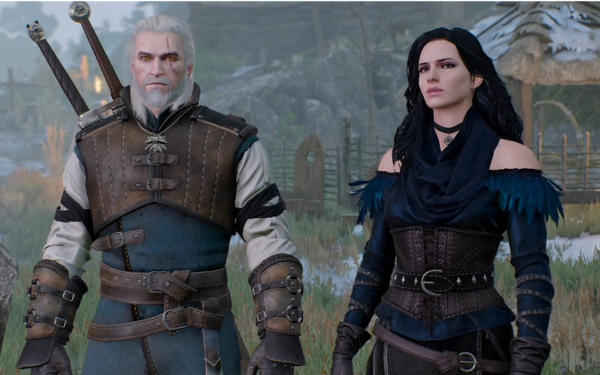 【狼叶】【巫师3】 杰洛特×叶奈法 撒糖向 wild child