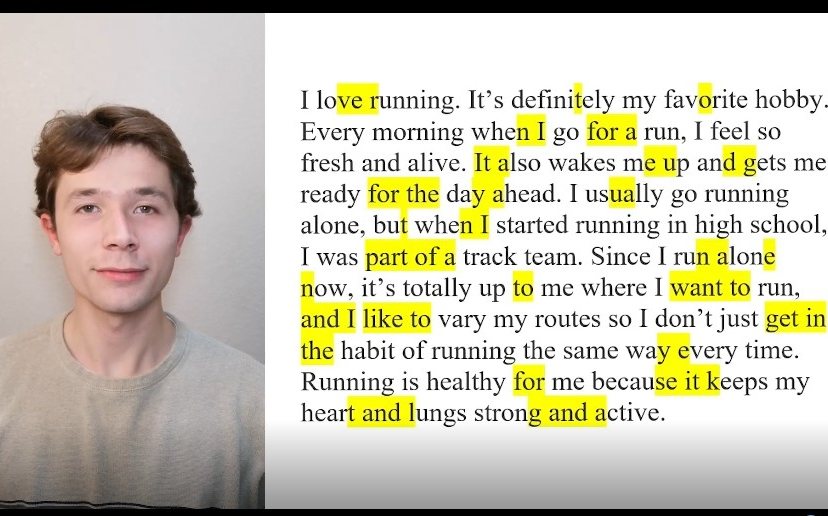 美音连读&语音语调训练 | 雅思口语part2：healthy activity （上&下）