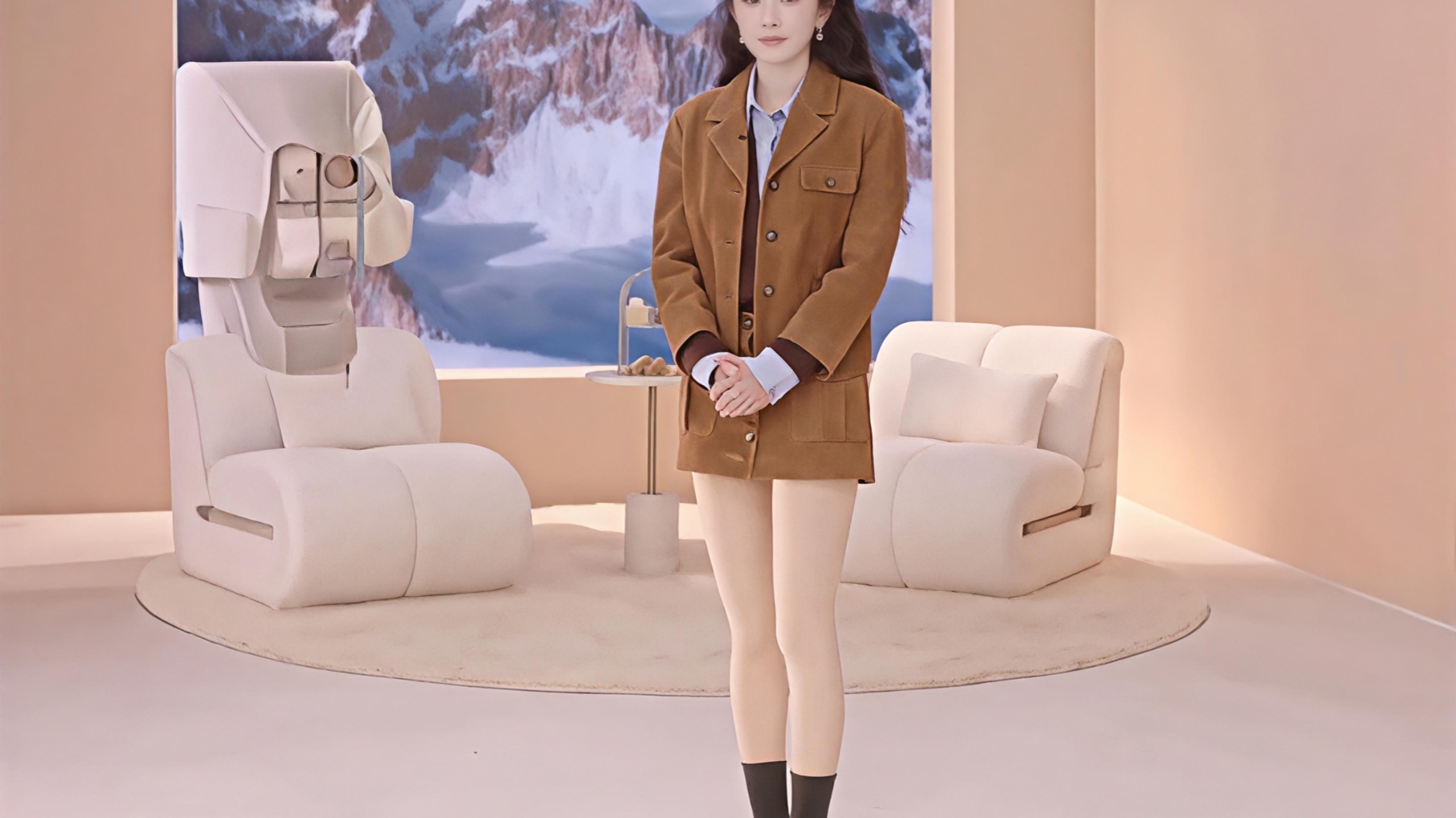 杨幂直播 美腿大长腿 超带劲