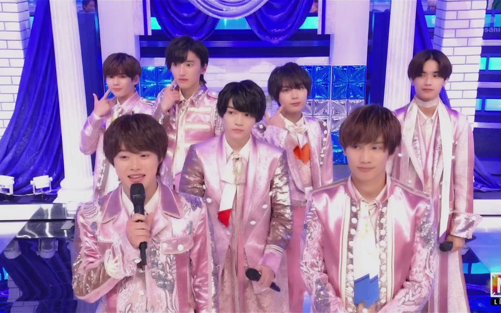 中字】211015「MusicStaion」なにわ男子「初心LOVE」-哔哩哔哩