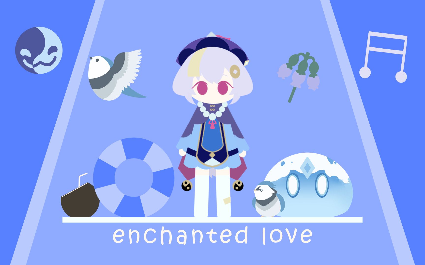 【原神/七七生日会】七七的enchanted love