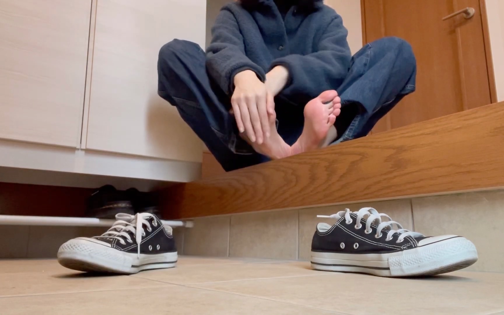 Today's recommendation is a pair of flat shoes, usually casual wear is very comfortable