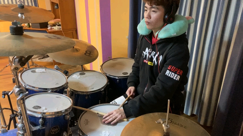 架子鼓bluebossa随手录制非原版全网最烂