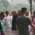 北京朝阳区一公园黑人现状,一个公园就有这么多非洲人来玩
