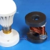 使用磁铁与灯泡在家里自动运行发电电磁装置