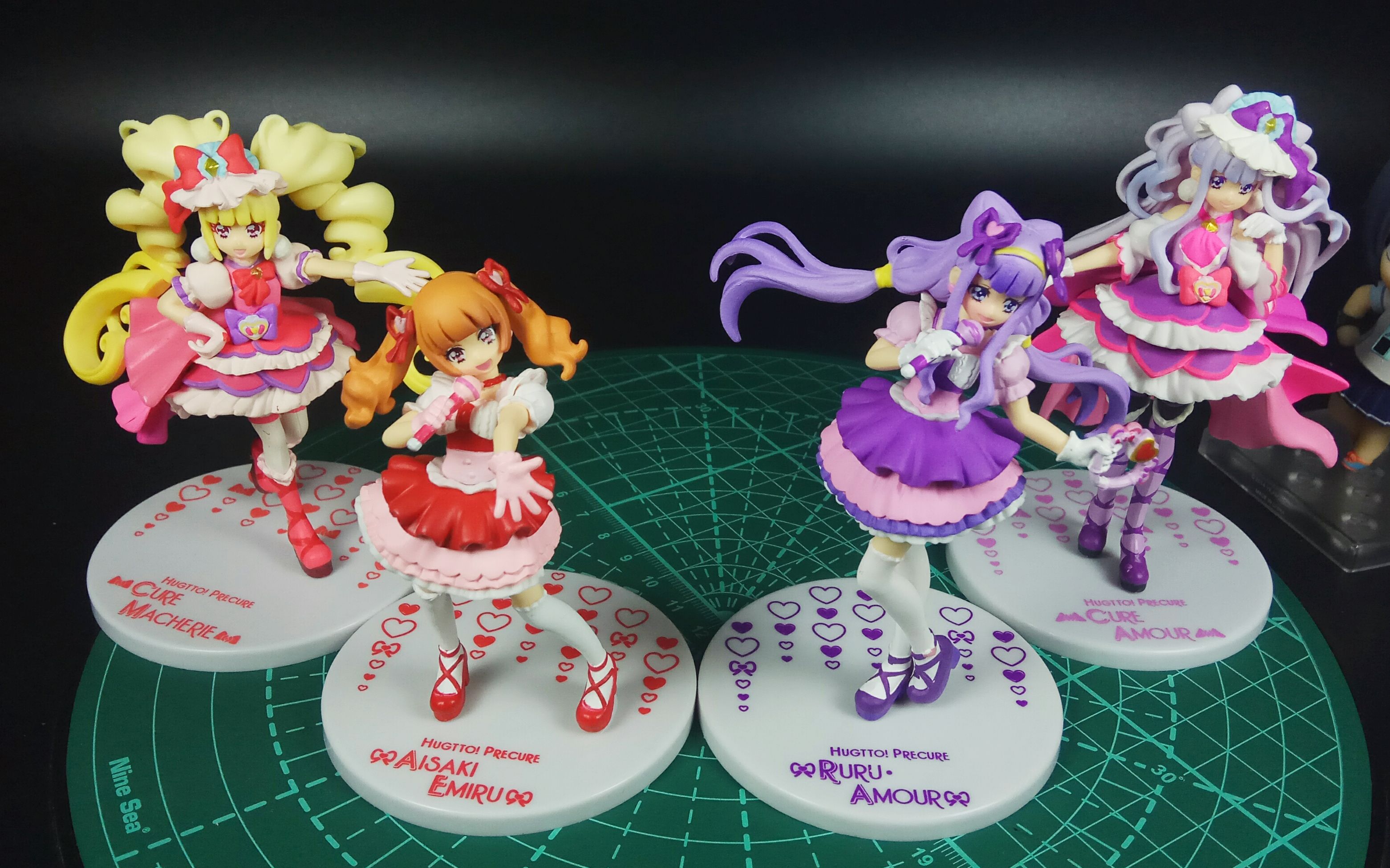 光之美少女 人物摆件第三弹 偶像装 爱崎惠美瑠 & 露露·艾莫尔 cure