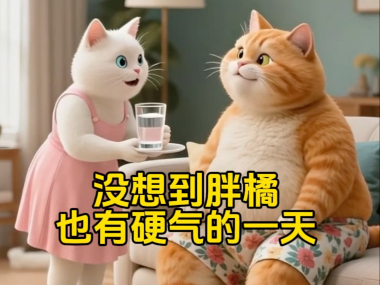 没想到胖橘也有硬气的一天