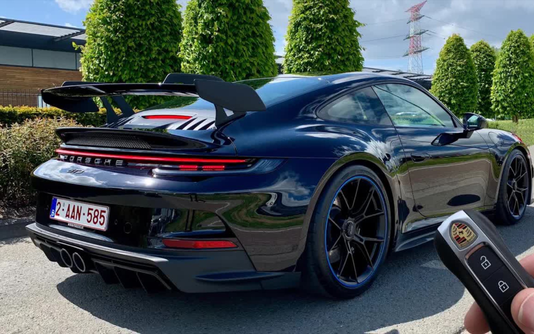 新的！2021 保时捷911 GT3（992）声音驾驶和视觉检查