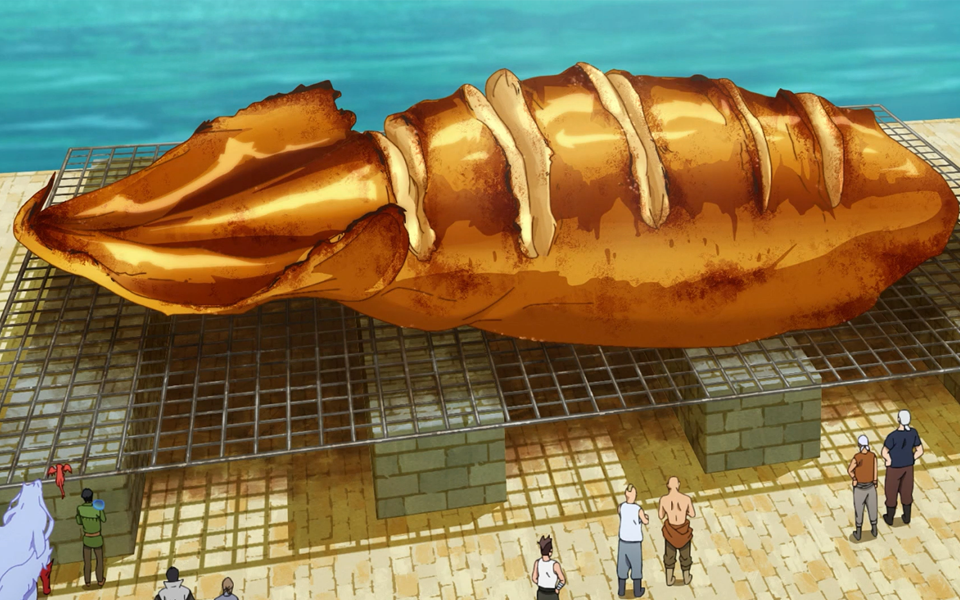 超常技能开启奇幻世界美食之旅 第二季 第11话 大家一起吃铁板鱿鱼！