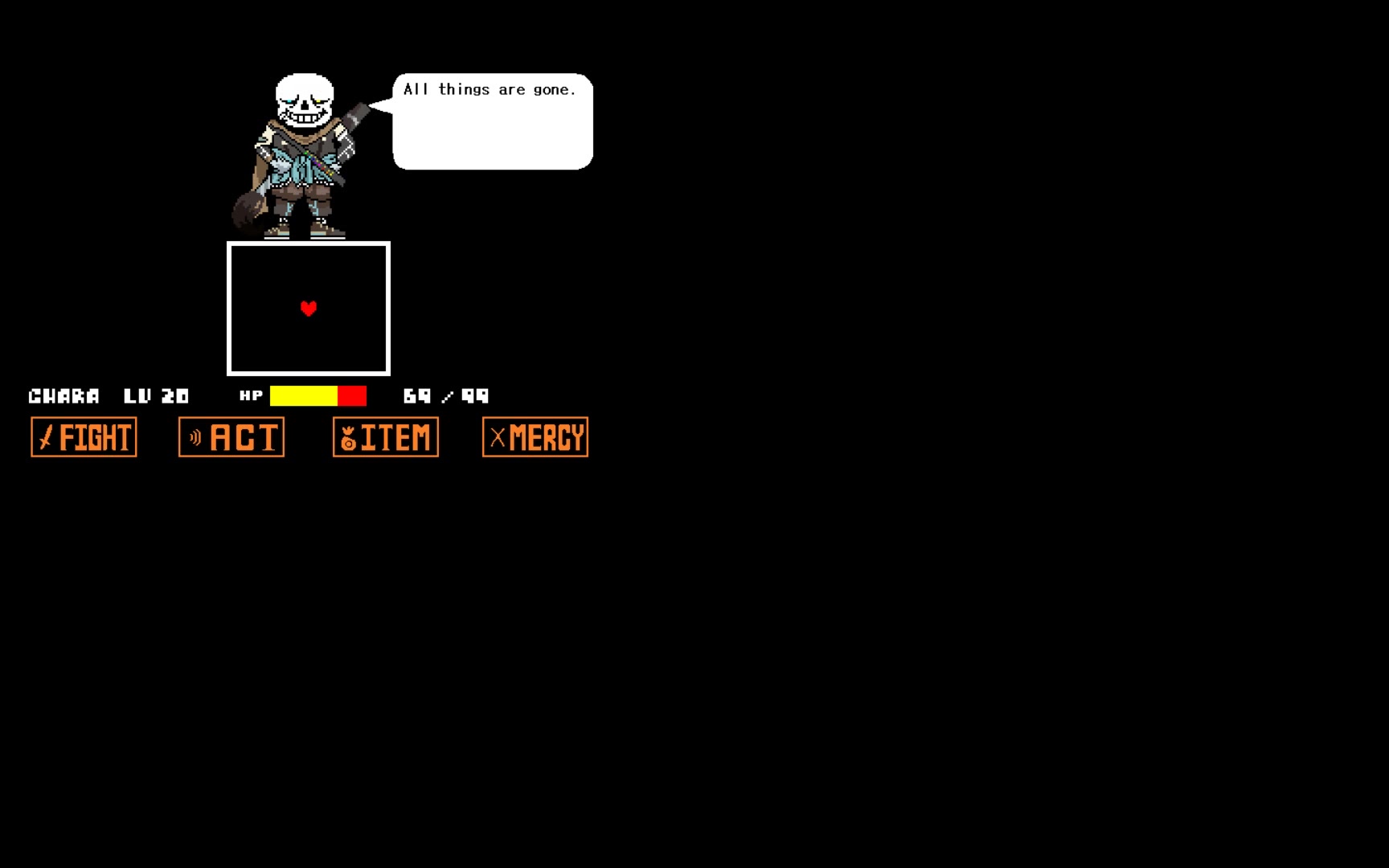 小乐undertale地下传说inksans战第一阶段有多长