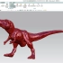 3D打印-逆向工程-Geomagic杰魔-精确曲面-恐龙-下（完成）
