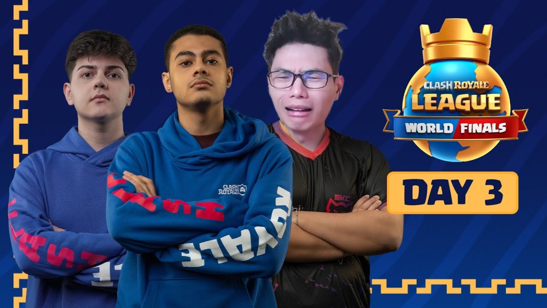 皇室战争全球总决赛第三天，谁能夺得世界冠军！【力量哥】