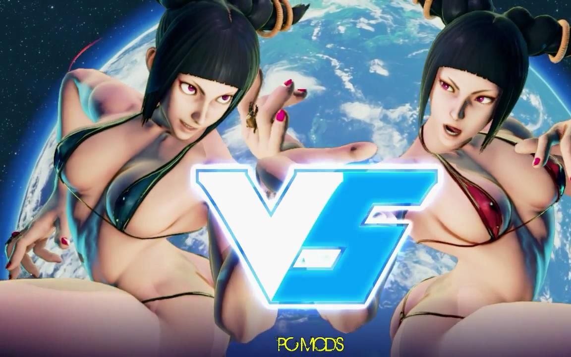 street fighter v pc mods - juri micro bikini (1)