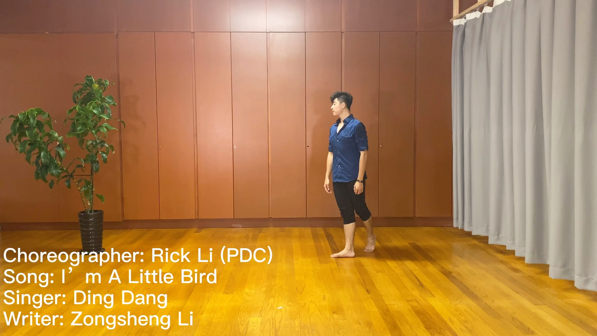 7/20/2020 李祥諝老师正反面《我是一只小小鸟》编创、表演者:北美舞蹈联盟 李祥諝老师音乐:我是一只小小鸟歌手:丁当作词,作曲:李宗盛