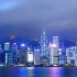 【航拍4K】中国香港——维多利亚港夜景