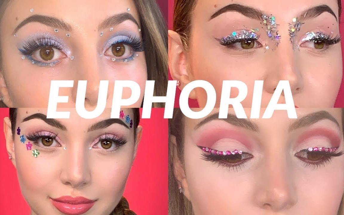 nathalieparis美剧亢奋启发妆容分享4euphoriainspiredeyelooks