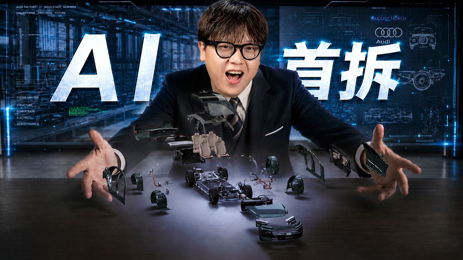 全网AI首拆，一台车的灵魂原来是...