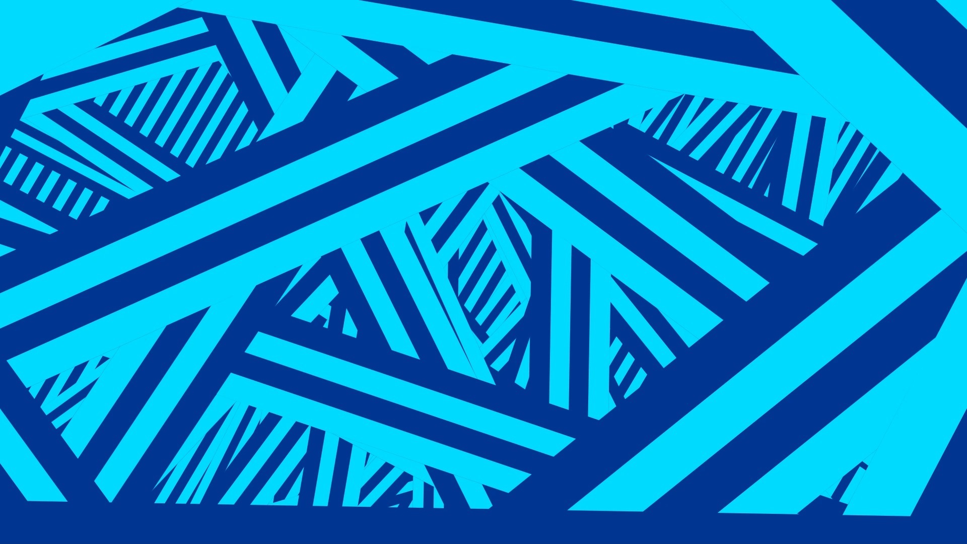 【舞台背景】62- 蓝色系条纹交叉涂鸦线条动态循环视频背景❤️ 可爱卡通舞蹈晚会年会循环动画