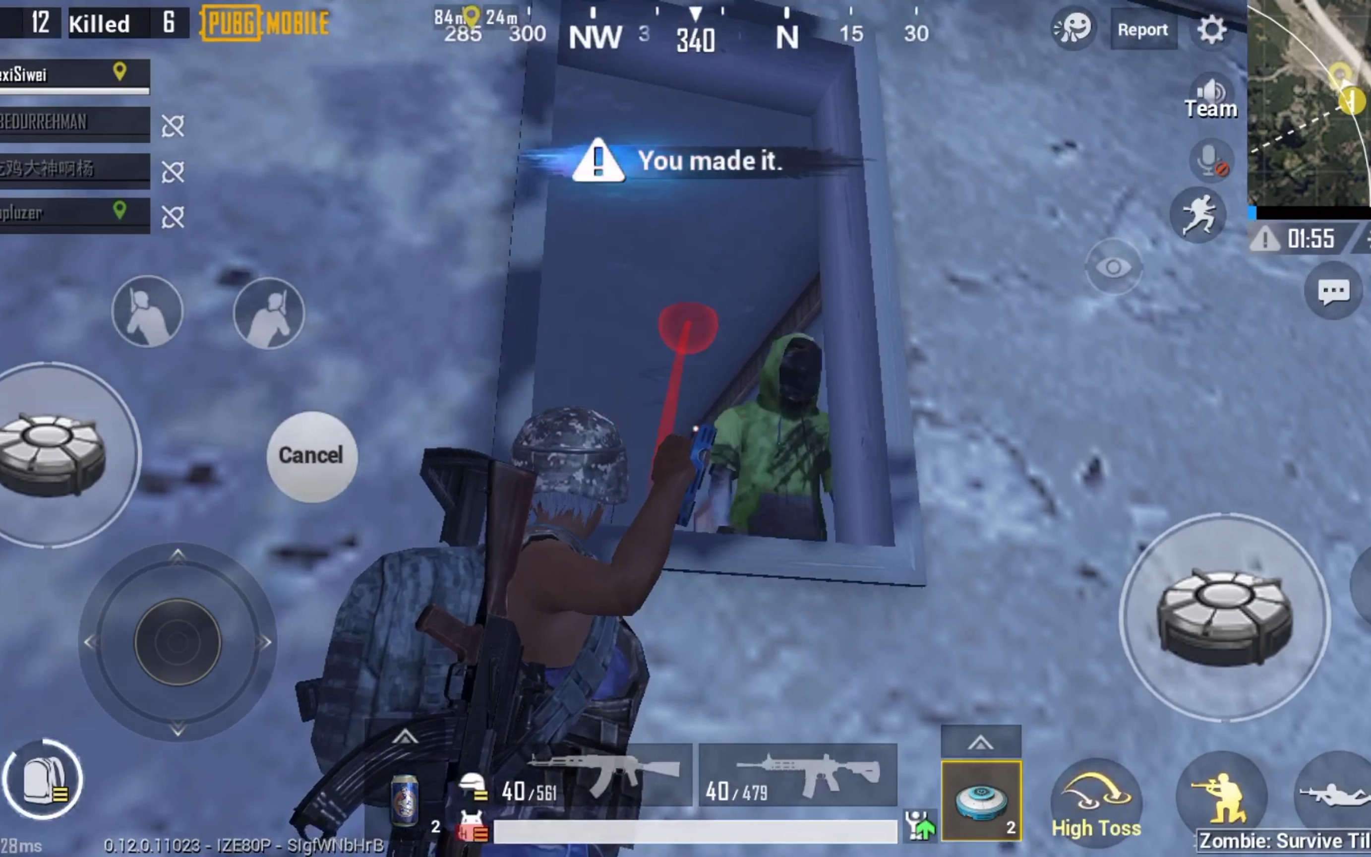 活动作品pubg国际服丧尸模式吃鸡再看我就把你冻住