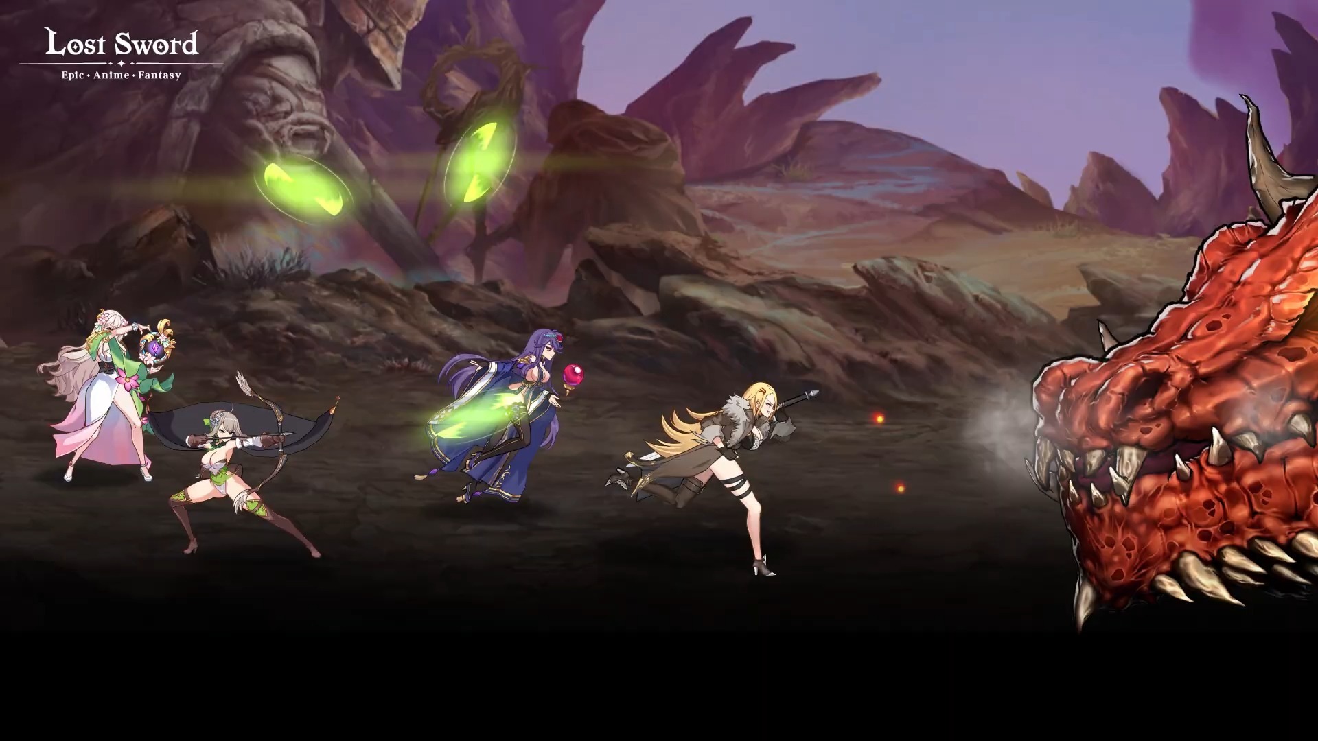 [失落之剑国际服] 战败画面