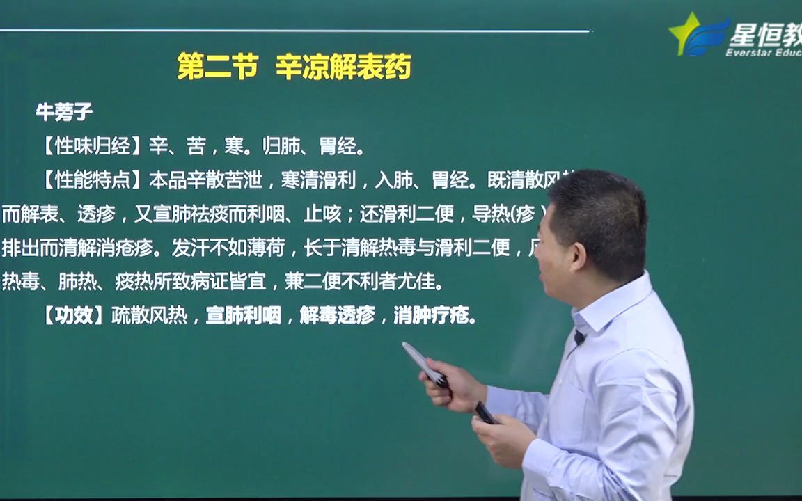 中药二之单味中药第一章解表药第二节辛凉解表药