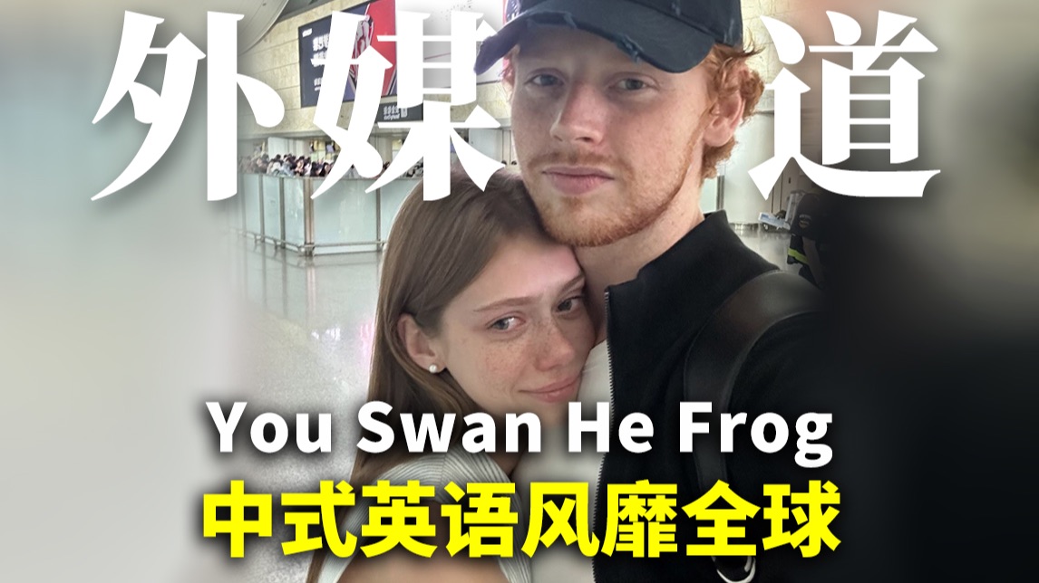 You Swan He Frog 老外也爱中式英文哔哩哔哩bilibili