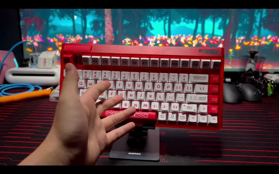 这个键盘，我真的眼馋很久了！0G80新配色！#机械键盘 #游戏外设