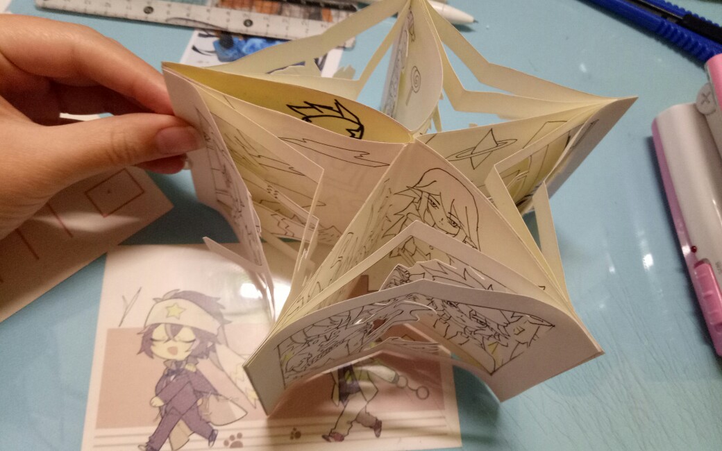 立体书凹凸世界雷安立体书制作过程手残党一定能学会只要有足够的耐心