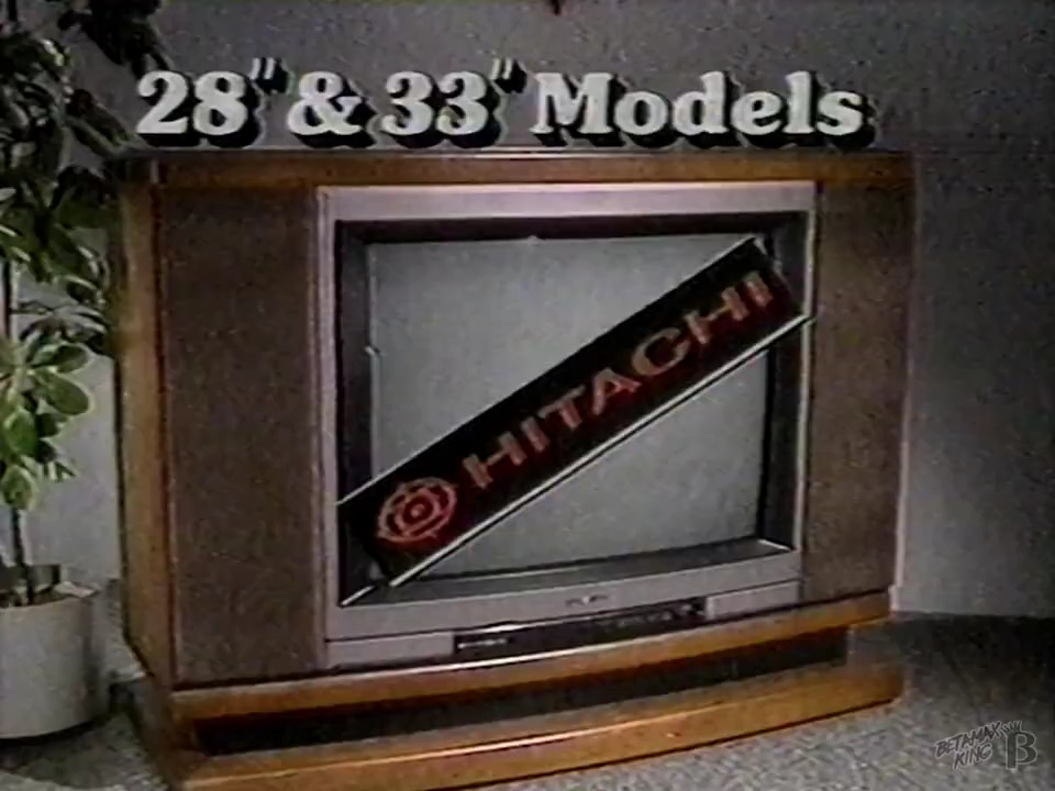 【加拿大广告】1989年加拿大日立电视机广告