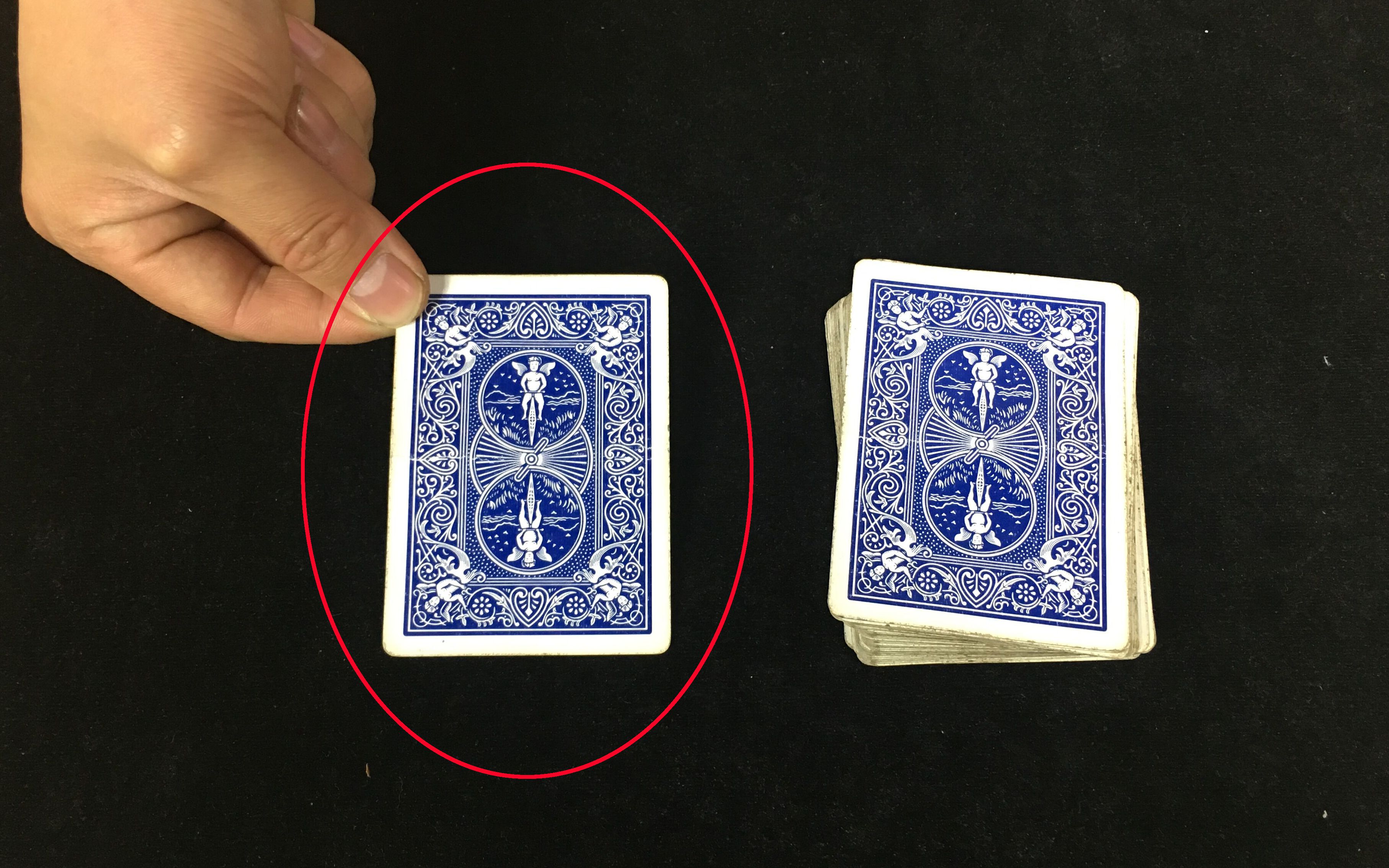 钓鱼魔术扑克 背面认出花色 点数扑克牌 魔术牌 道具批发现货批发-阿里巴巴