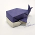 折纸-方块小鲸鱼