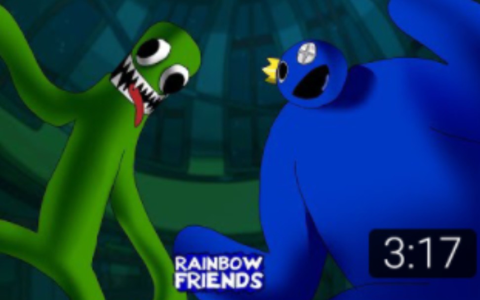 绿色朋友vs蓝色朋友