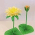 手工折纸：漂亮的纸制睡莲及睡莲花制作