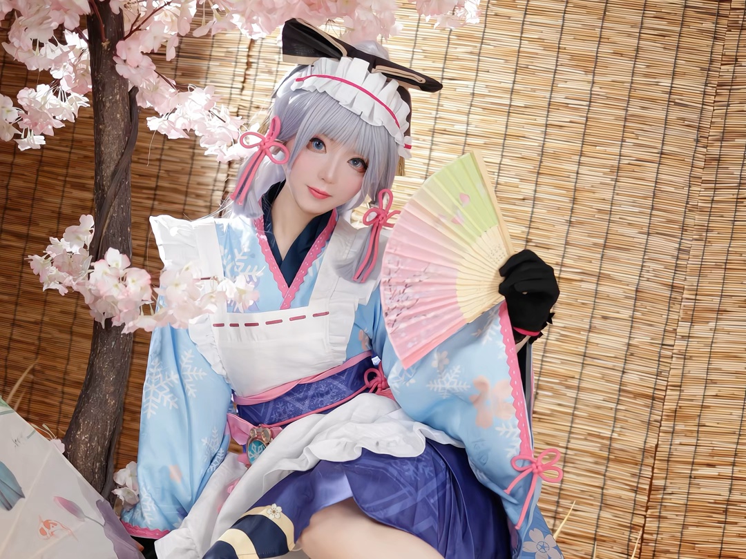 It's Maid Kaguri Ayaka today.