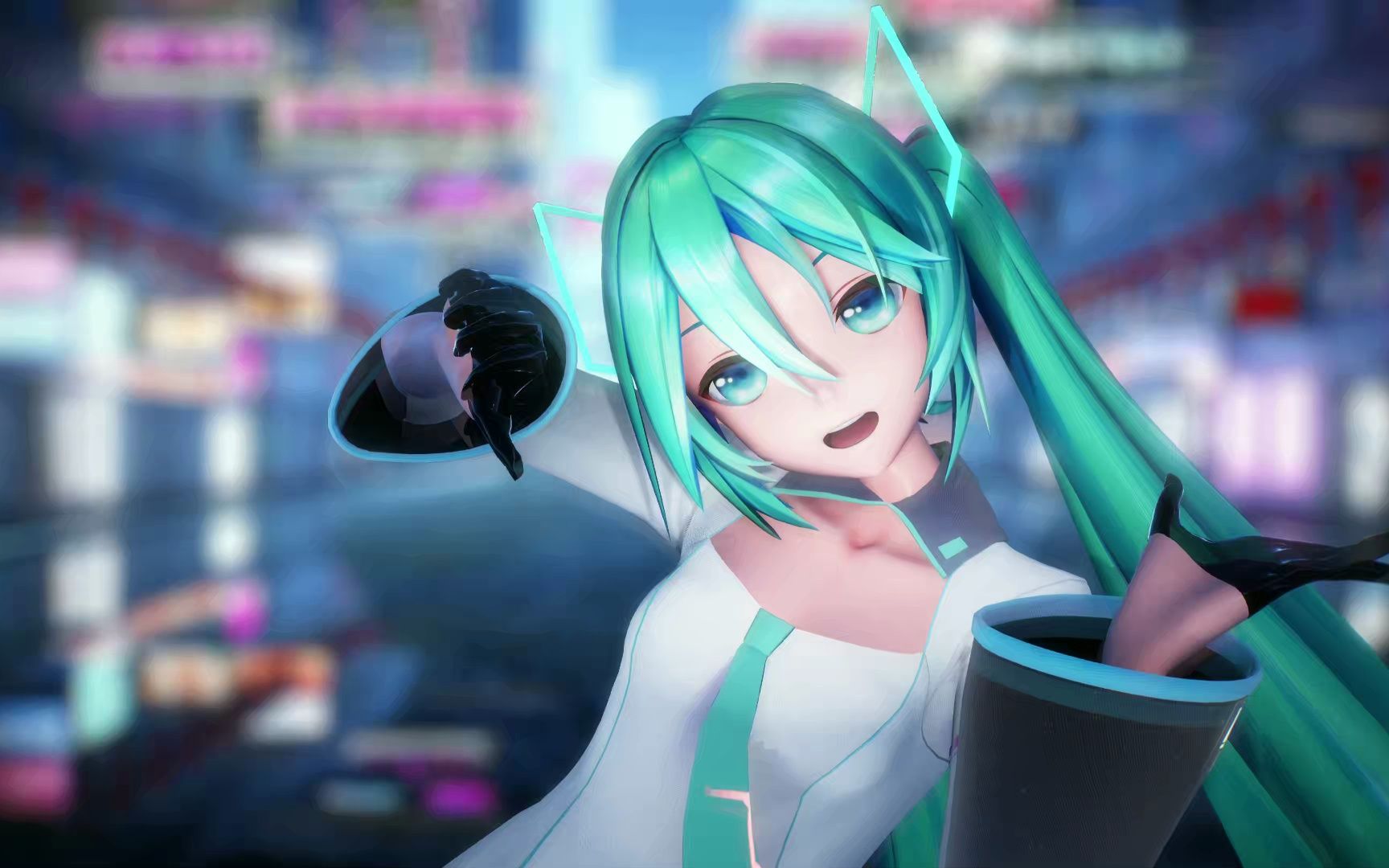 Mmd Hatsune Mikurabbit Hole