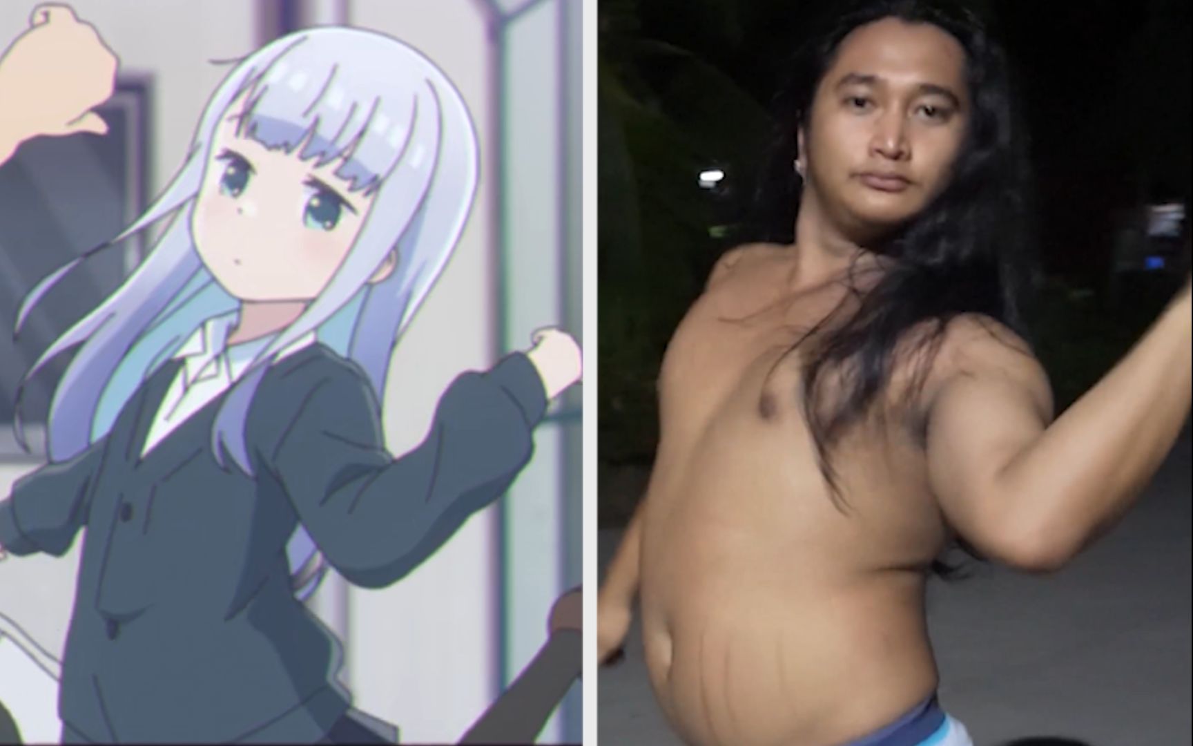 卧槽...这无缝衔接就离谱！