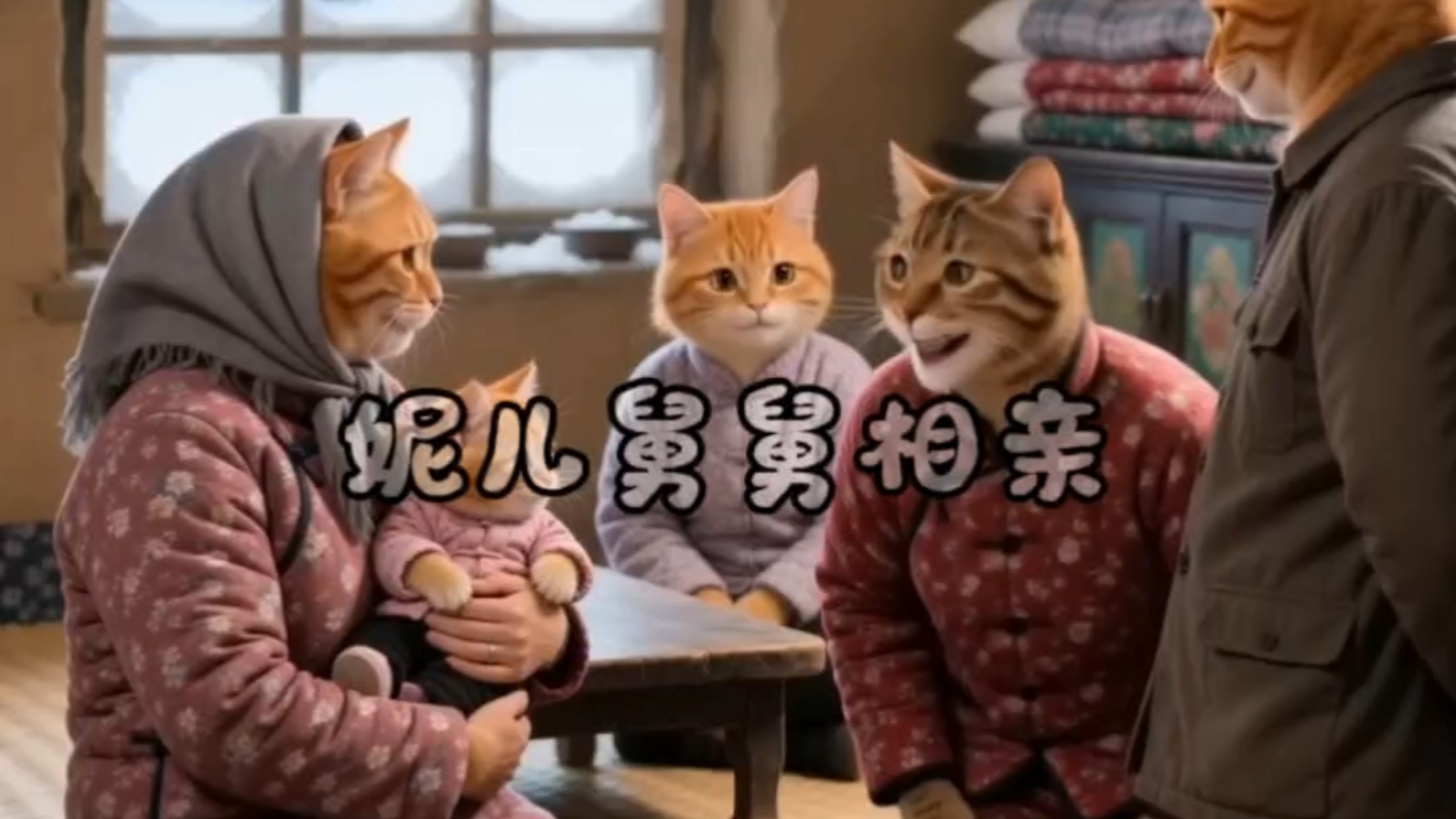 舅舅相亲，嘴碎的妮儿比谁都操心，儿时的你见过老式相亲不？