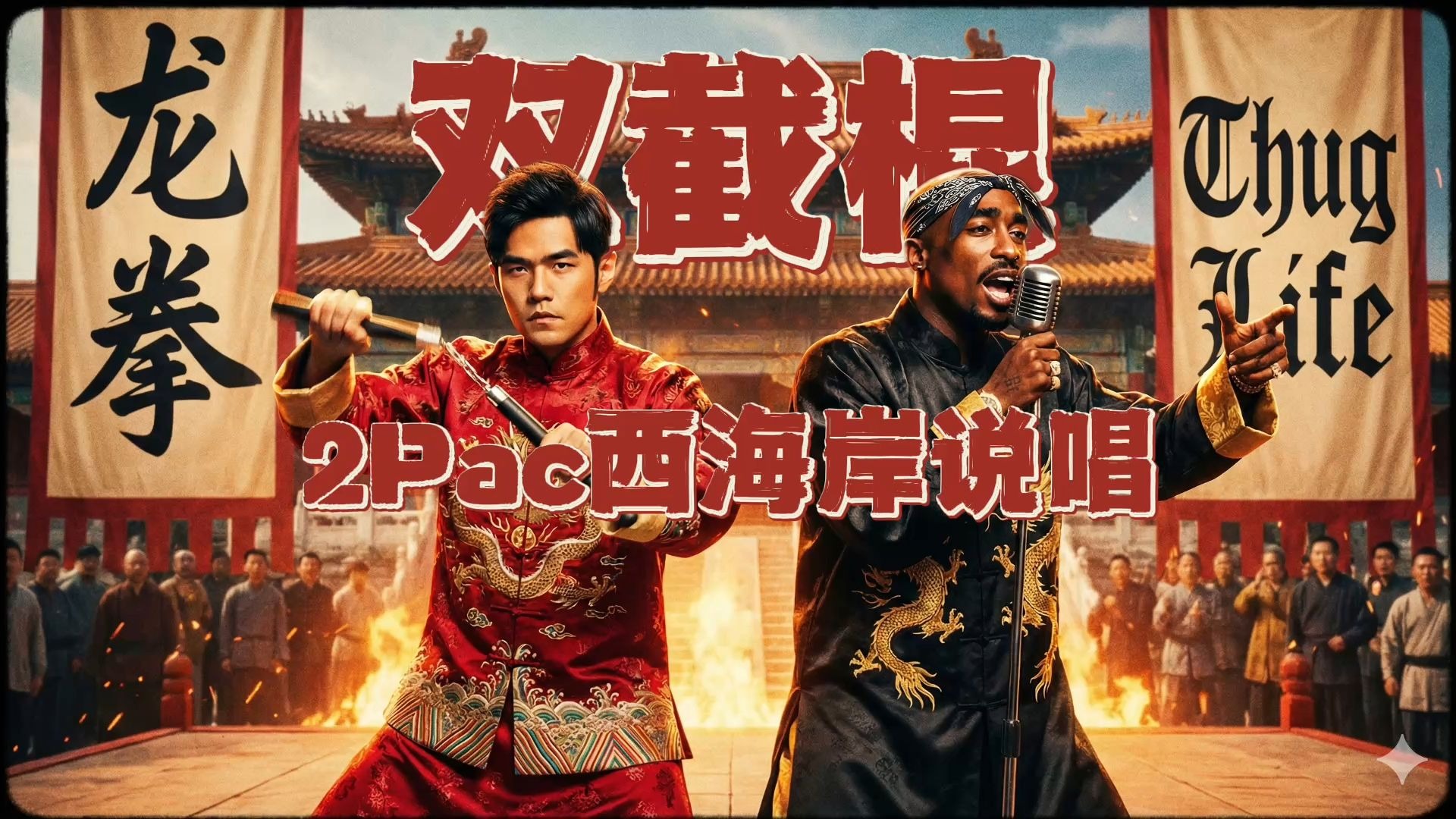 【周杰伦×2Pac】2Pac西海岸双截棍