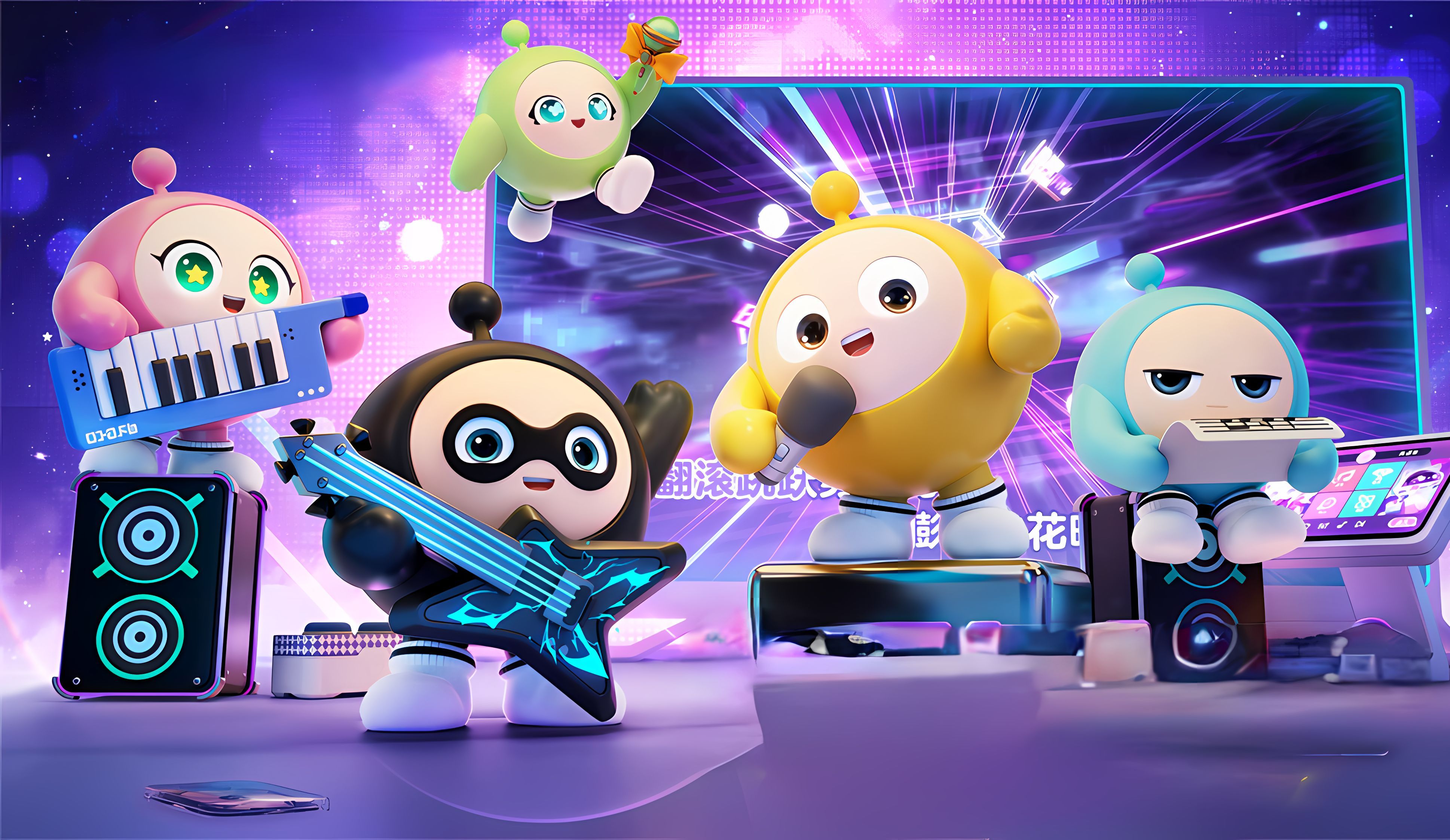 蛋仔唱跳RAP,5:20am睡觉,全明星阵容,蛋仔五小只