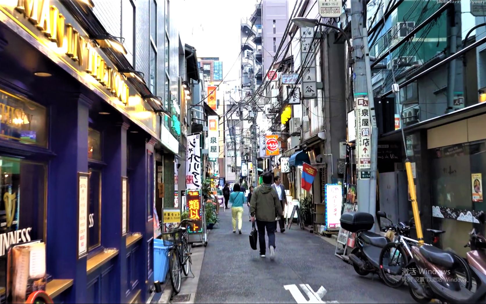 【东京街景】 精致的街道、电车、人群、地标建筑与美食 4K_哔哩哔哩_bilibili