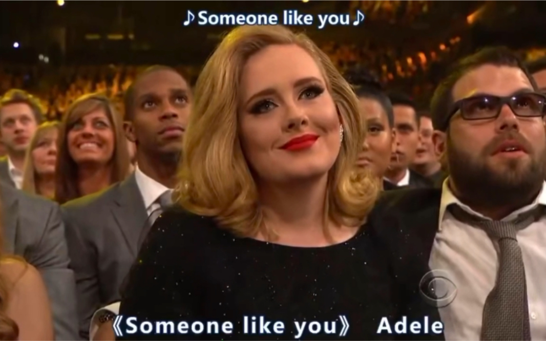 【人人影视字幕】2012年第54届格莱美颁奖典礼  Adele阿黛尔全程cut