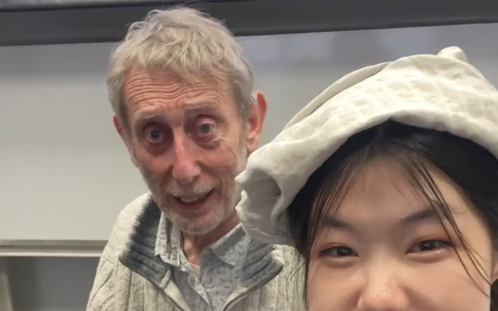 在伦敦大学偶遇nice爷爷，他知道自己的中国名字！