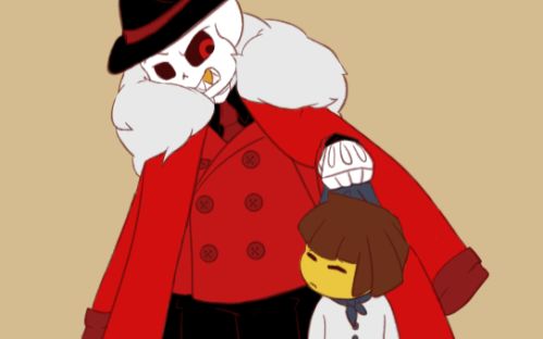 (undertale au) mafiafell - vicious laughter & gun