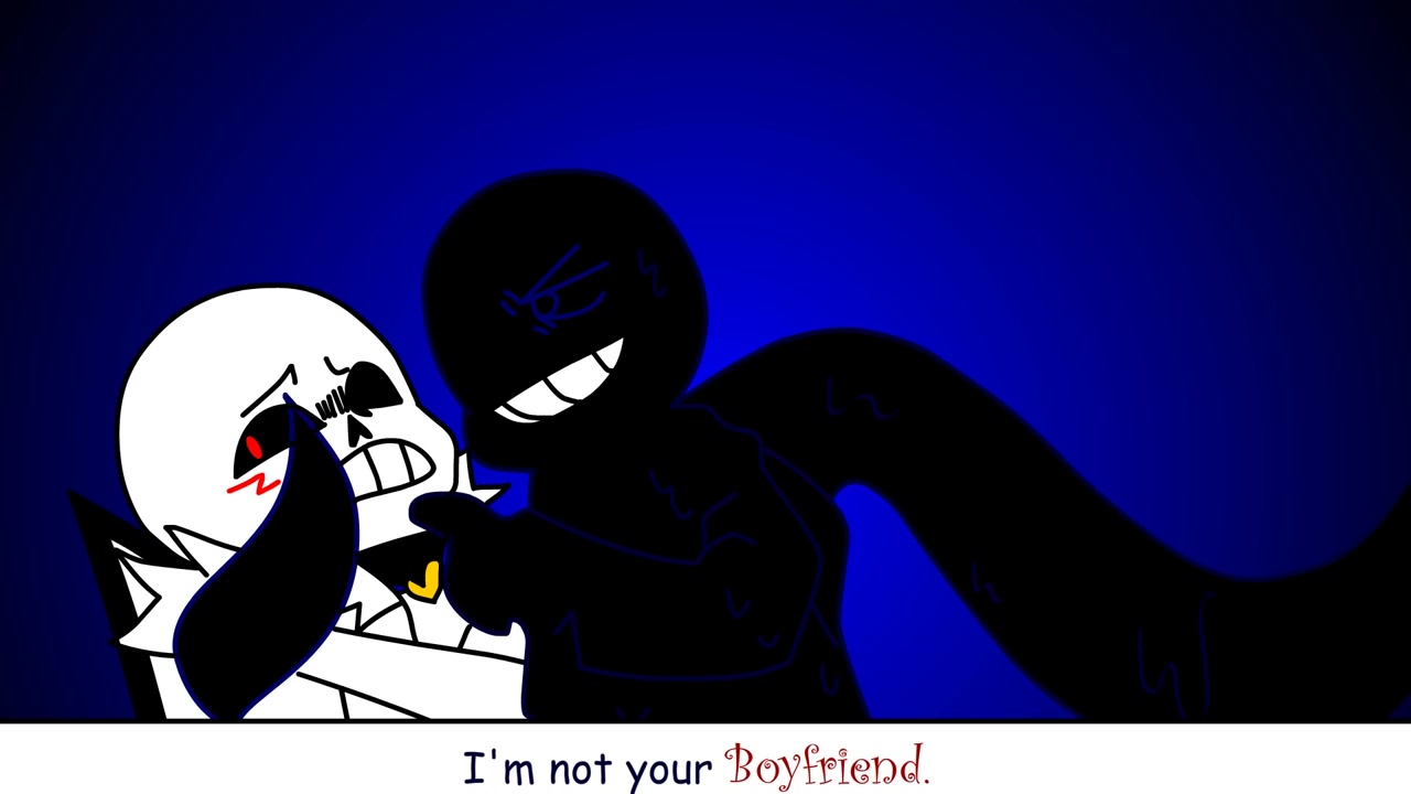 i"m the bad guy- nightmare sans {comic animatic}